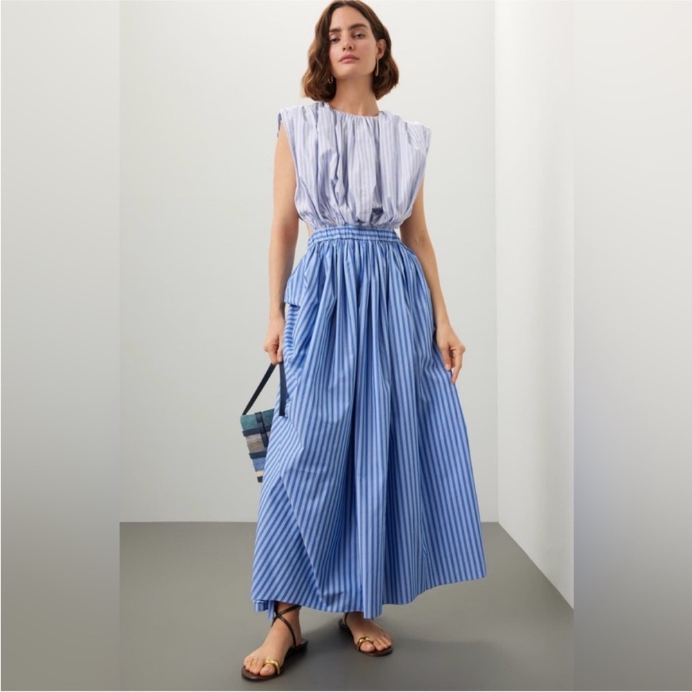 Diotima Peplos striped dress - Picture 2 of 5